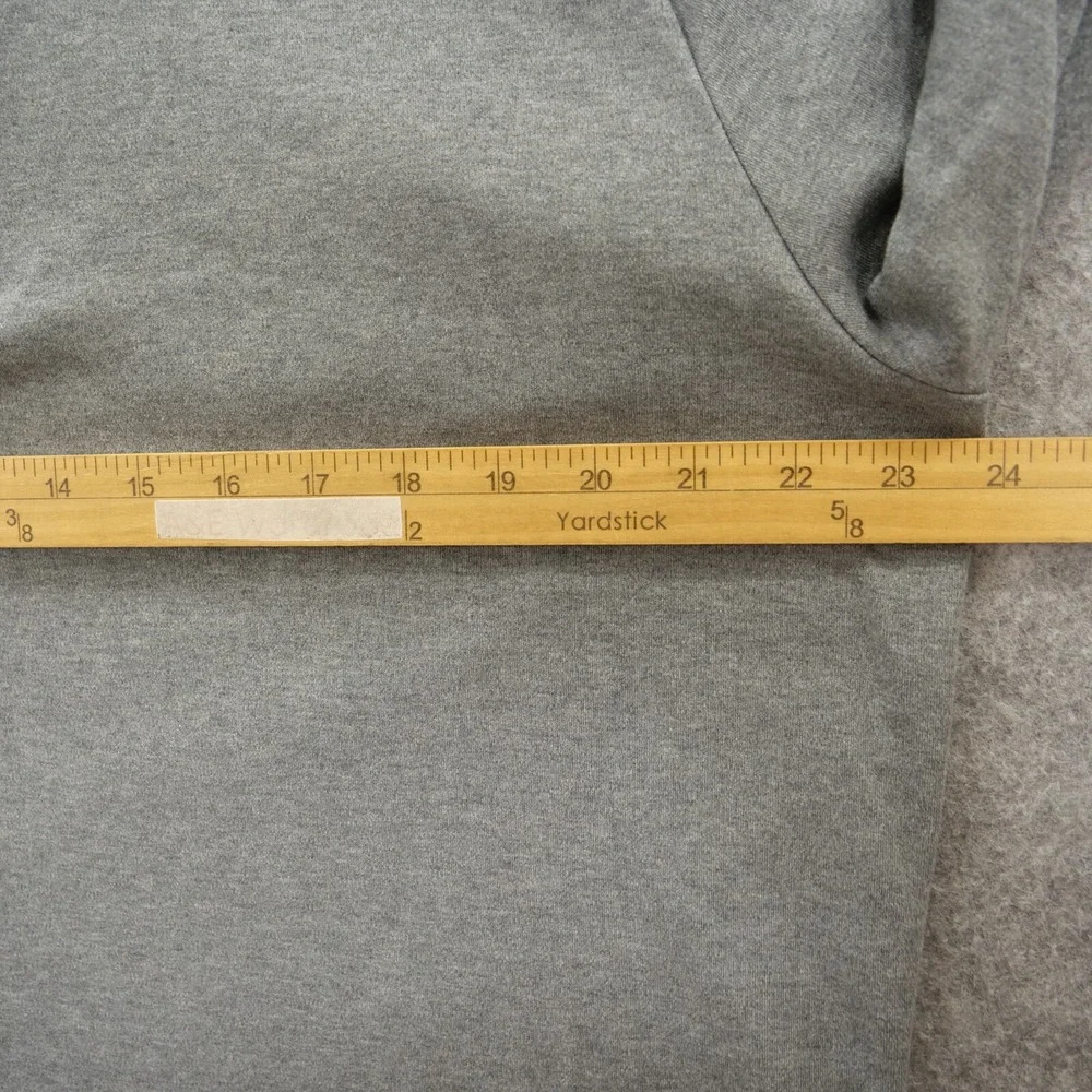 Banana Republic Sweater Mens Extra Large Gray Pullover Knit Crew Mock Neck
